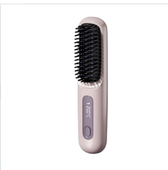 Wireless Hair Straightener Brush