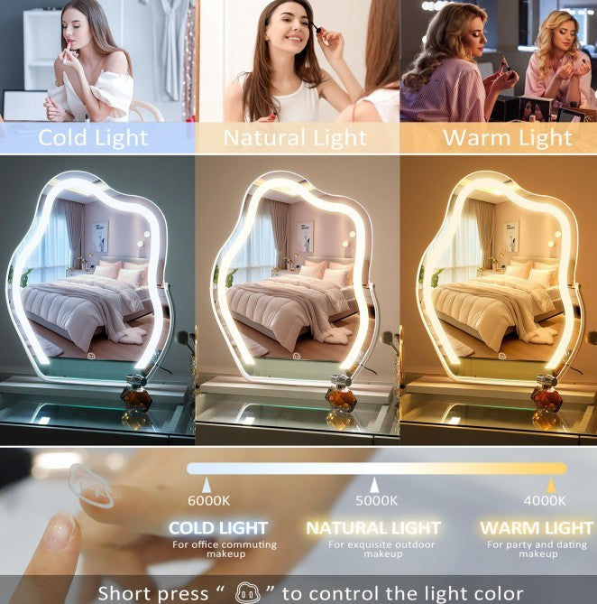Vanity Makeup Cloud LED Mirror